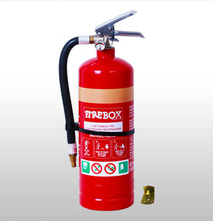 FIREBOX FB70WC 7L WET CHEMICAL FIRE EXTINGUISHER C/W HOSE & WALL BRACKET