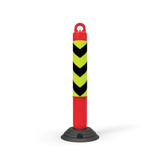 BARRIER FB800R TWO PIECE REBOUND BOLLARD WITH CHAIN LOOP-100 X 800MM