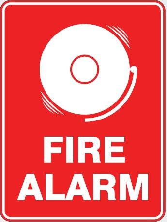 FIRE ALARM SIGN