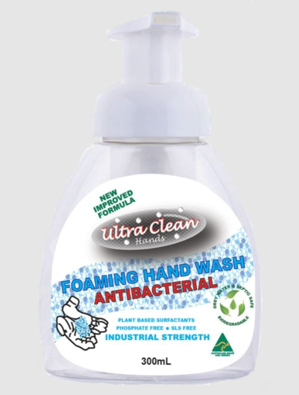 ULTRA CLEAN HANDS ANTIBACTERIAL FOAM WASH
