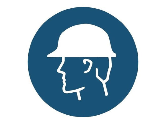 MANDATORY M002 HARD HAT DECAL