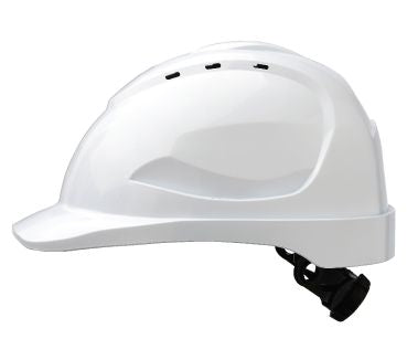 PROCHOICE V9 VENTED HARD HAT WITH RATCHET HARNESS