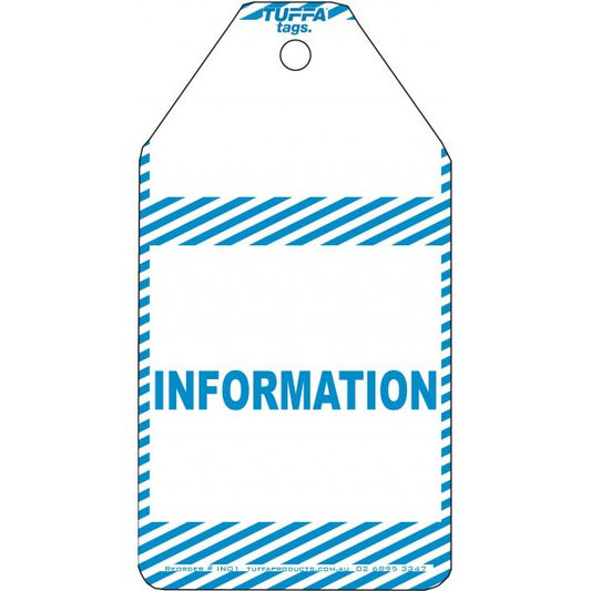 TUFFA IN01 INFORMATION TAGS