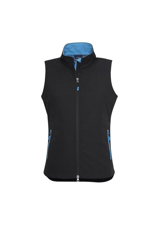 BIZ COLLECTION J404L LADIES GENEVA SOFTSHELL VEST