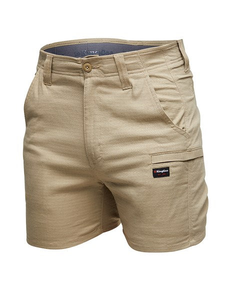 KING GEE K17008 WORKCOOL PRO SHORT SHORTS - STRETCH RIPSTOP