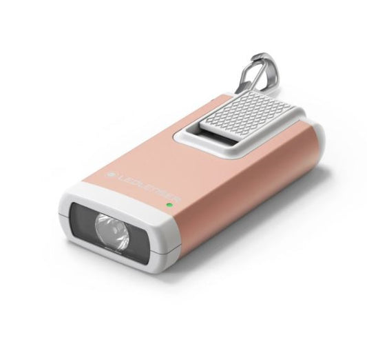 LED LENSER K6R RECHARGEABLE KEYRING LAMP - 400 LUMENS