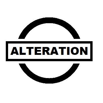 ALTERATION - SEW ON REF TAPE OVER SHOULDERS