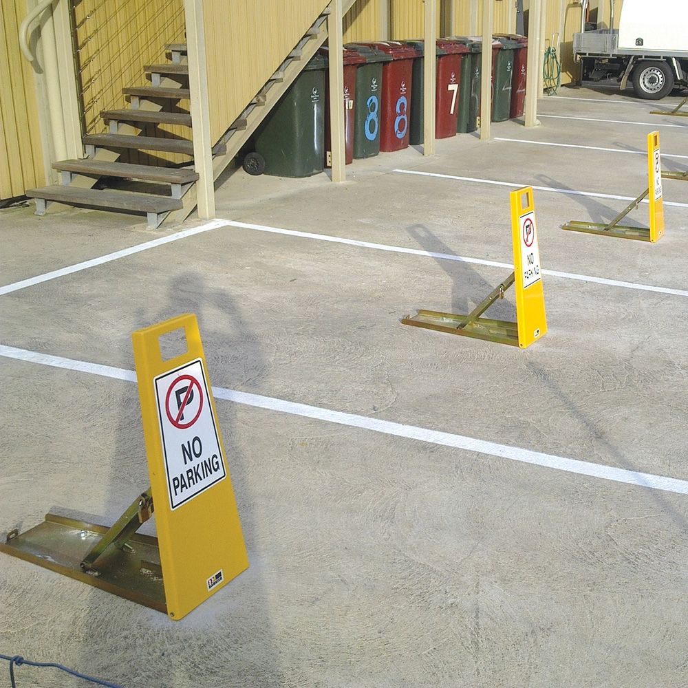BARRIER LOK-UP PARKING SPACE PROTECTOR-NO PARKING