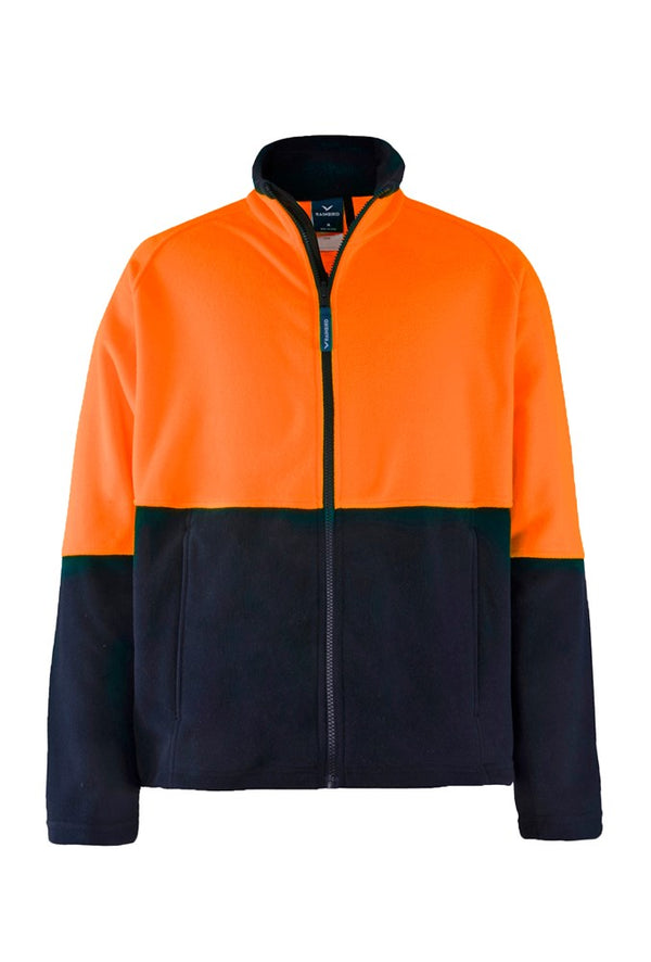 RAINBIRD 8726 NANGU HI VIS POLAR FLEECE FULL ZIP JACKET