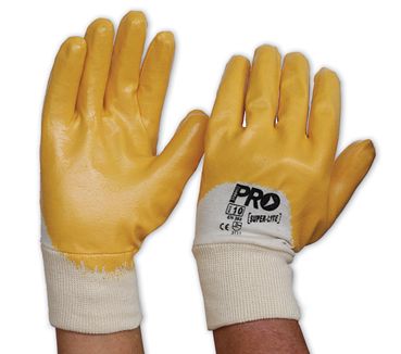 PROCHOICE NBR SUPERLITE NITRILE 3/4 DIPPED GLOVES