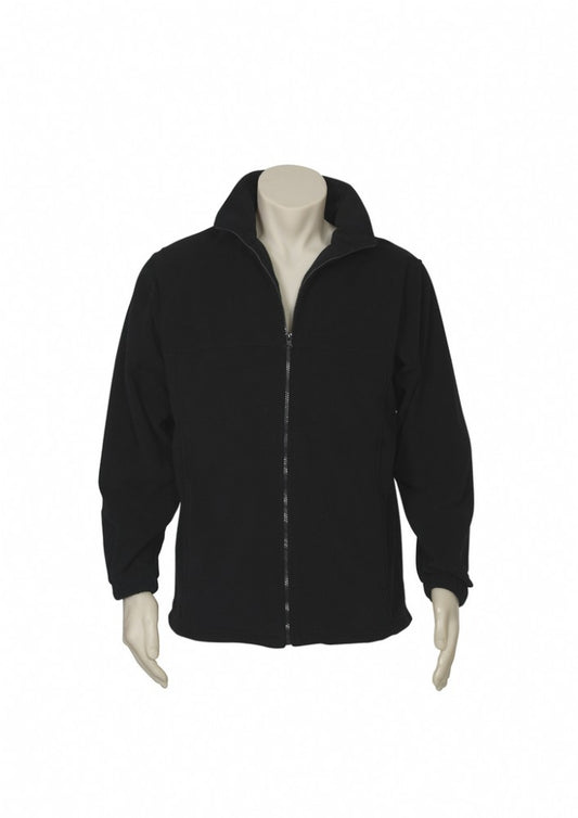 BIZ COLLECTION PF630 MENS PLAIN MICRO FLEECE JACKET