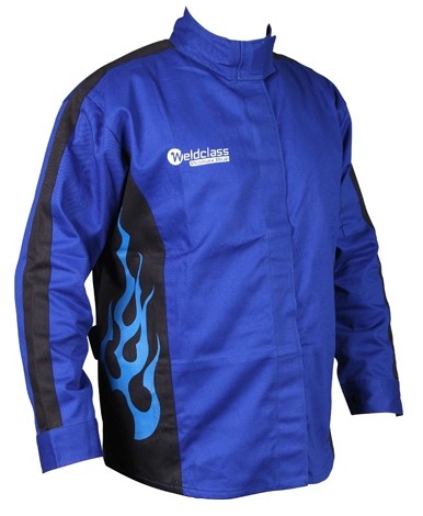 WELDCLASS WC-0178 PROMAX BLUE FLAME FR WELDING JACKET