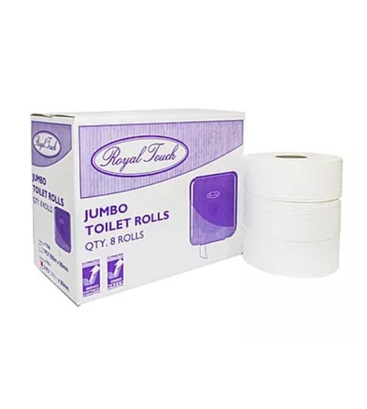 ROYAL TOUCH 77030 2 PLY JUMBO TOILET ROLL - 300M