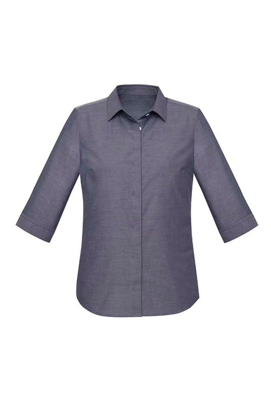 BIZ CORPORATES RS968LT LADIES CHARLIE 3/4 SL SHIRT