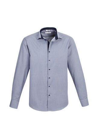 BIZ COLLECTION S267ML MENS EDGE L/SL SHIRT