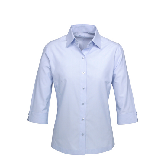 BIZ COLLECTION S29521 LADIES 3/4 SL AMBASSADOR BLOUSE