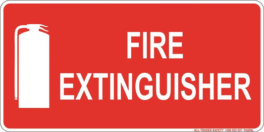 FIRE EXTINGUISHER DECAL STICKER