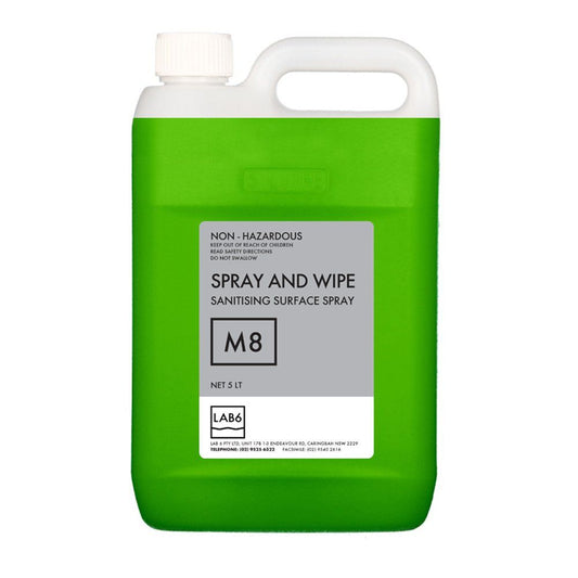 SPRAY & WIPE DETERGENT CLEANER & SANITIZER