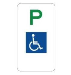 DISABLED PARKING SIGN