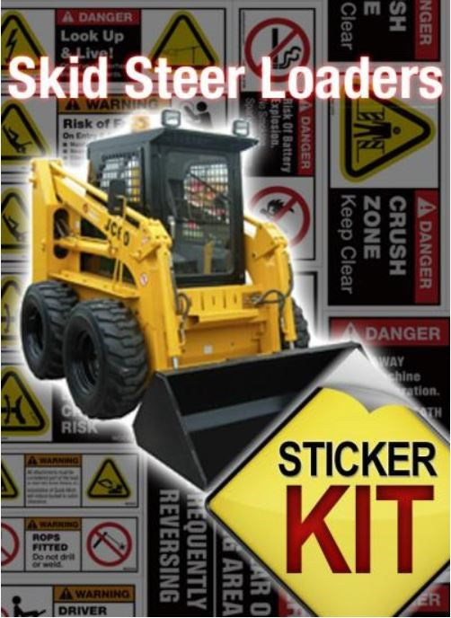 SKID STEER SAFETY STICKER KIT SSSS