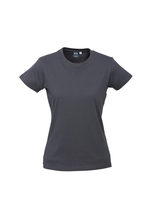 BIZ COLLECTION T10022 S/SL LADIES ICE COTTON TEE