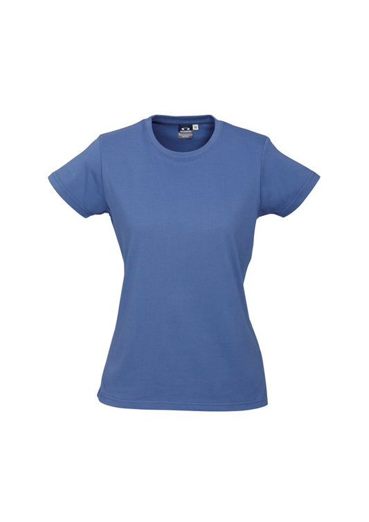 BIZ COLLECTION T10022 S/SL LADIES ICE COTTON TEE