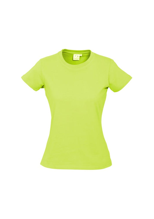 BIZ COLLECTION T10022 S/SL LADIES ICE COTTON TEE