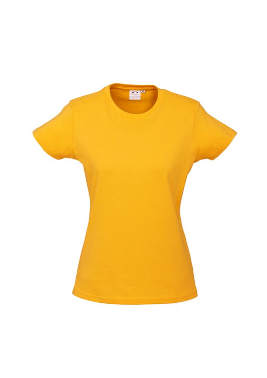 BIZ COLLECTION T10022 S/SL LADIES ICE COTTON TEE