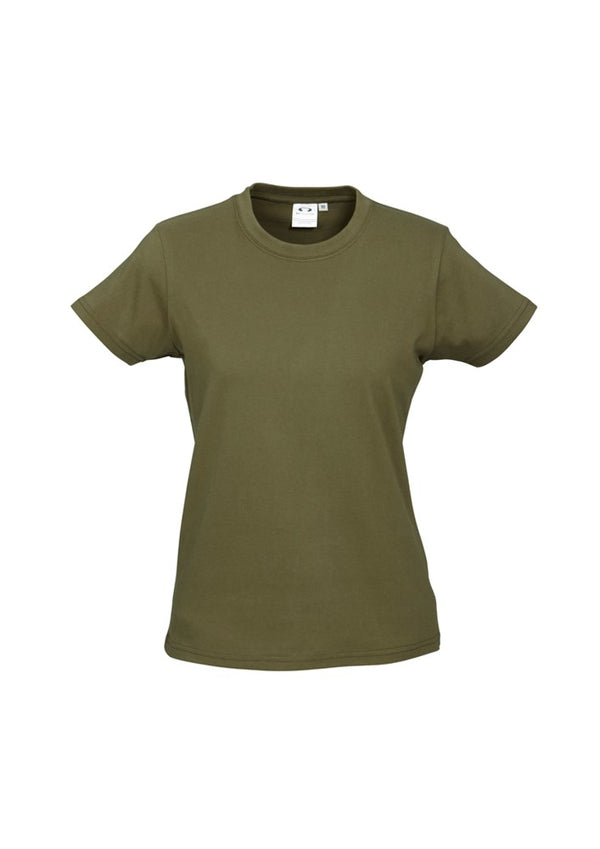BIZ COLLECTION T10022 S/SL LADIES ICE COTTON TEE