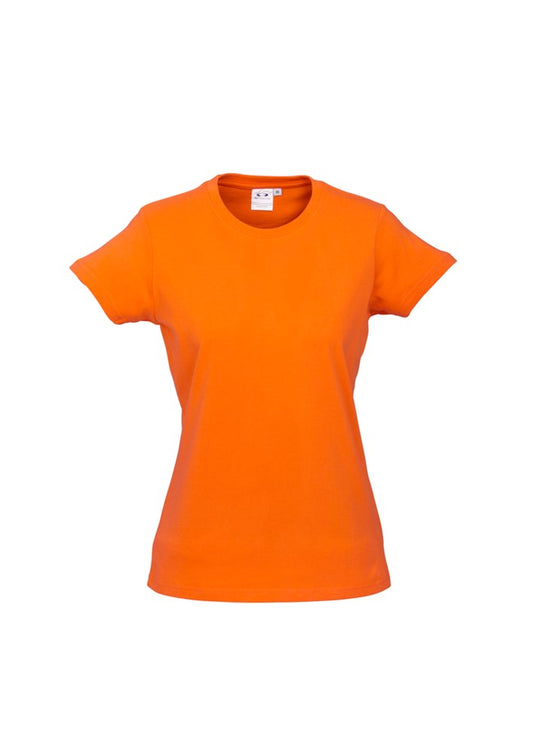 BIZ COLLECTION T10022 S/SL LADIES ICE COTTON TEE