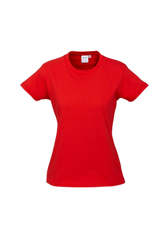 BIZ COLLECTION T10022 S/SL LADIES ICE COTTON TEE