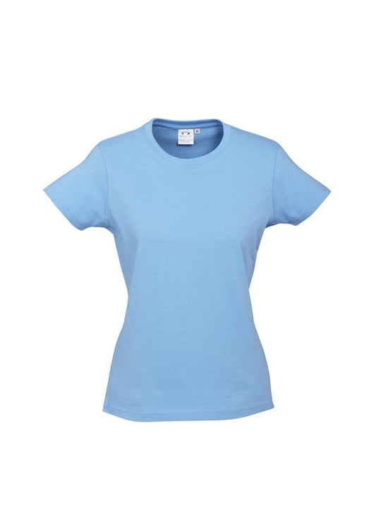 BIZ COLLECTION T10022 S/SL LADIES ICE COTTON TEE