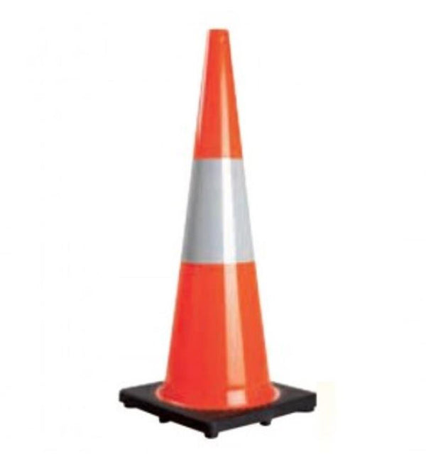PVC TRAFFIC CONES - CLASS 1 REFLECTIVE - 900MM