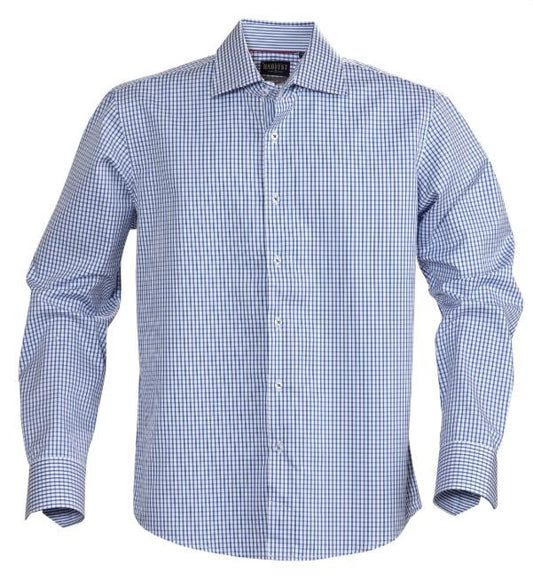 JAMES HARVEST TRIBECA CHECKED L/SL BUSINESS SHIRT