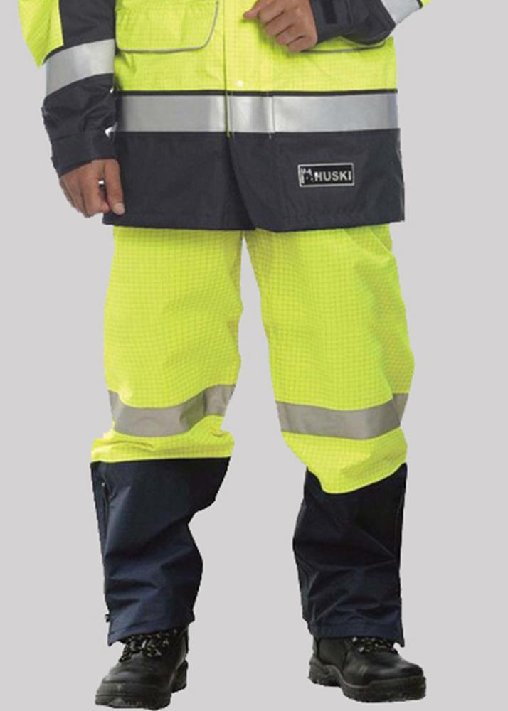 HUSKI K8006 VOLT FLAME RETARDENT ANTI-STATIC PULL-ON PANT WITH OVER-BOOT ACCESS