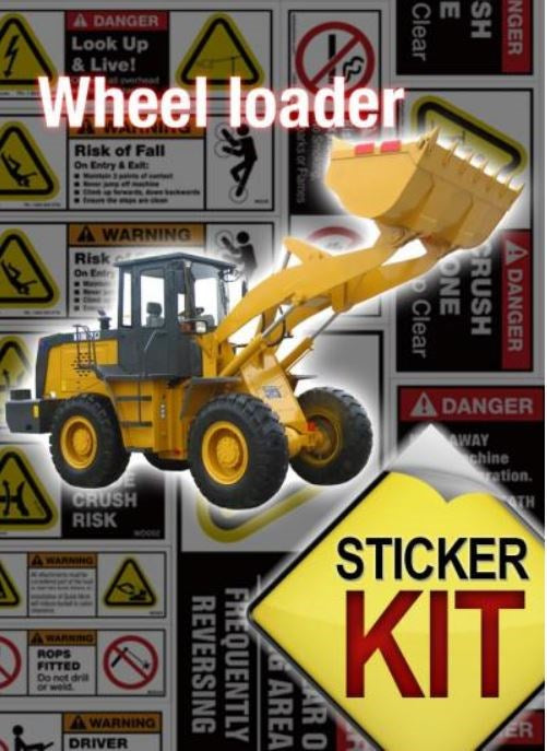 WHEEL LOADER SAFETY STICKER KIT WLSS