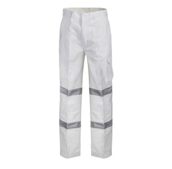WORKCRAFT WP3223 REFLECTIVE DRILL CARGO TROUSER-NIGHT ONLY