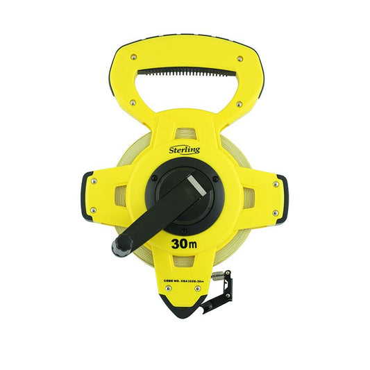 STERLING 3 SPEED WINDER FIBREGLASS TAPE MEASURE
