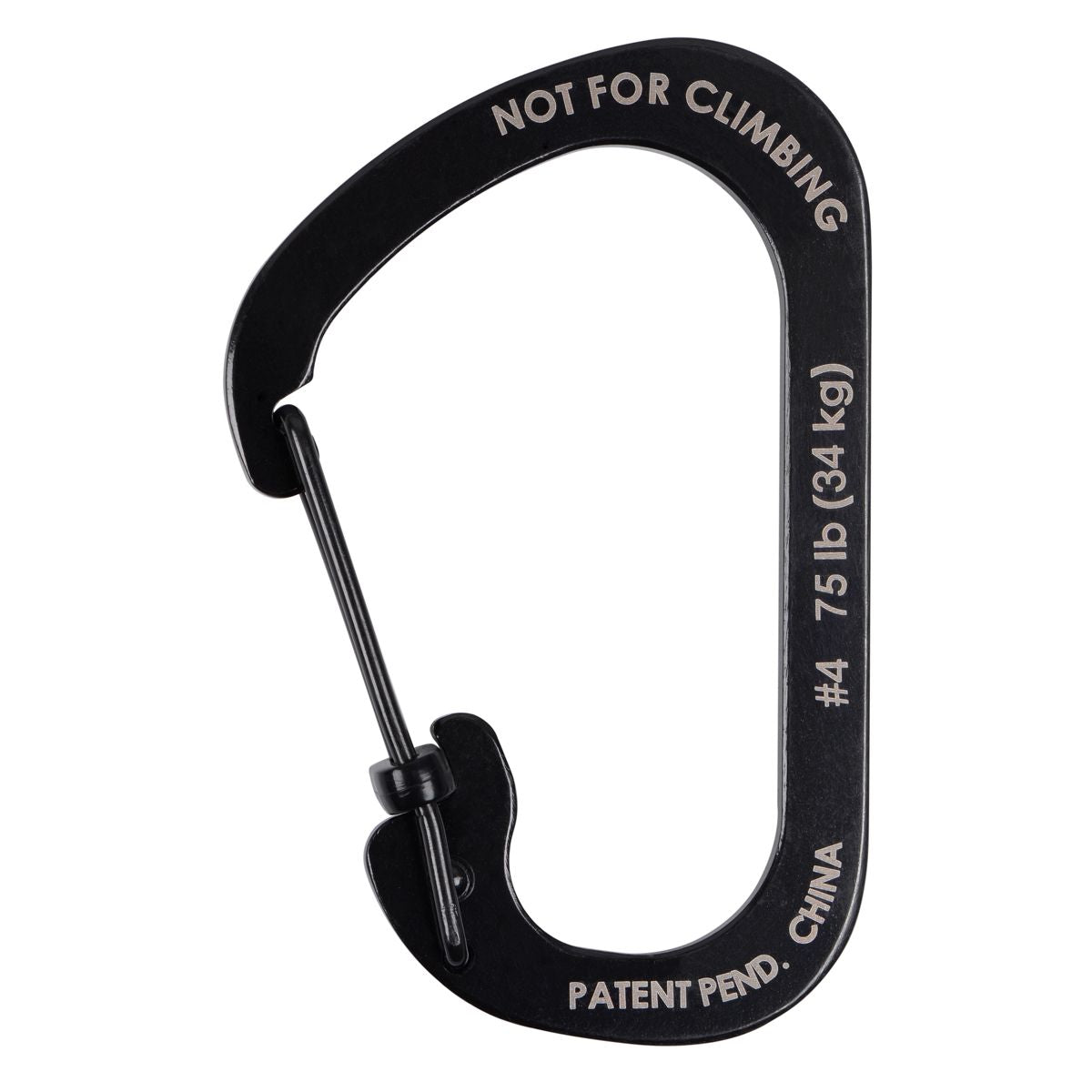 NITE IZE CARABINER SLIDELOCK STEEL #4