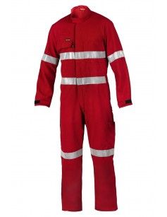 HARD YAKKA TECASAFE PLUS COVERALL WITH FR REFLECTIVE TAPE