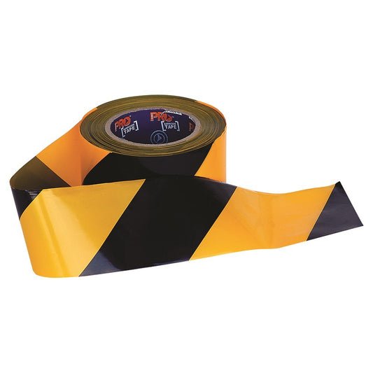 PROCHOICE SAFETY BARRIER TAPE - 75MM X 100MTR