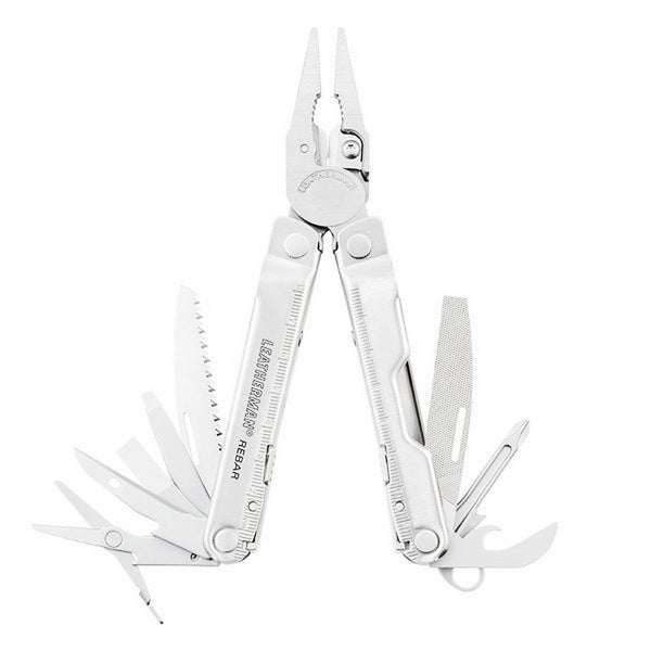 LEATHERMAN REBAR INDUSTRIAL MULTITOOL-NO BLADE-MINING EDITION-NYLON SHEATH