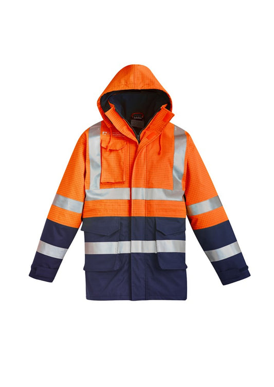 SYZMIK ZJ900 MENS FR ARC RATED ANTI-STATIC WATERPROOF JACKET