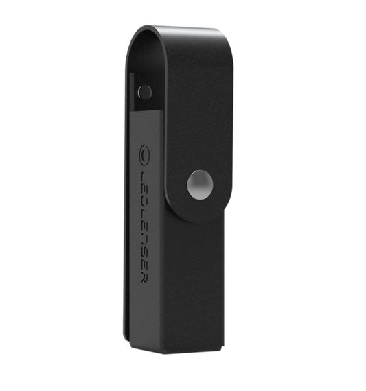 LED LENSER LEATHER POUCH TYPE D SUITS P6R/P7R CORE & SIGNATURE TORCHES