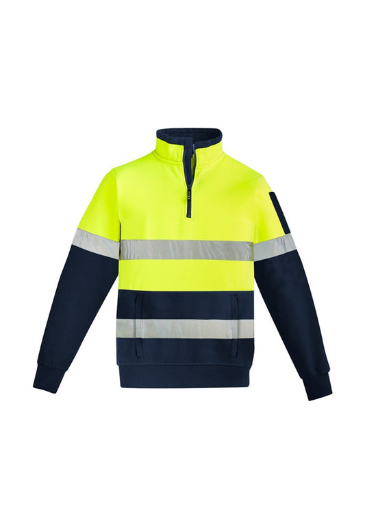 SYZMIK ZT566 MENS REFLECTIVE HI VIS 1/4 ZIP PULLOVER