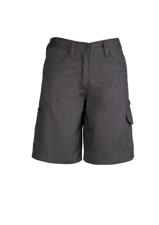 SYZMIK ZWL011 WOMENS PLAIN UTILITY SHORT