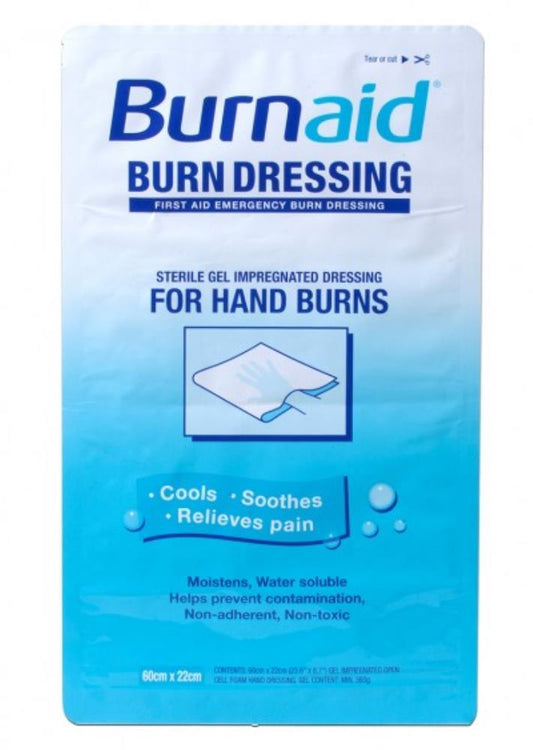 BURNAID GEL DRESSING SATCHET- 10 X 10CM