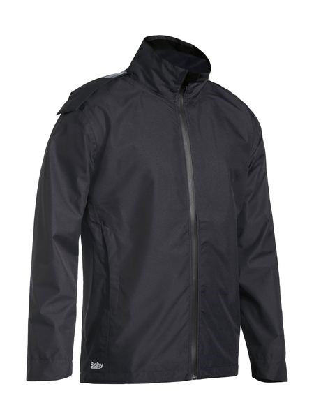 BISLEY BJ6926 LIGHTWEIGHT MINI RIPSTOP RAIN JACKET WITH CONCEALED HOOD
