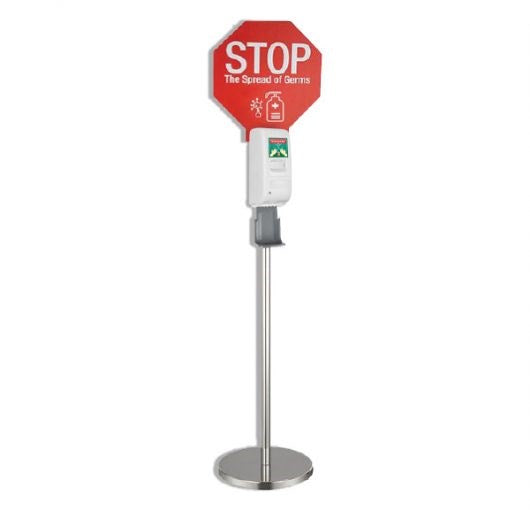 HAND SANITISER AUTO DISPENSER WITH STAND