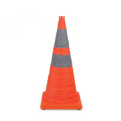 TRAFFIC CONE - 700MM - COLLAPSIBLE